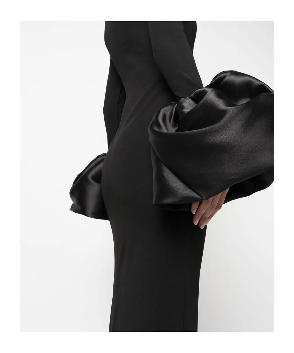 Viviana High-Neck Maxi Dress