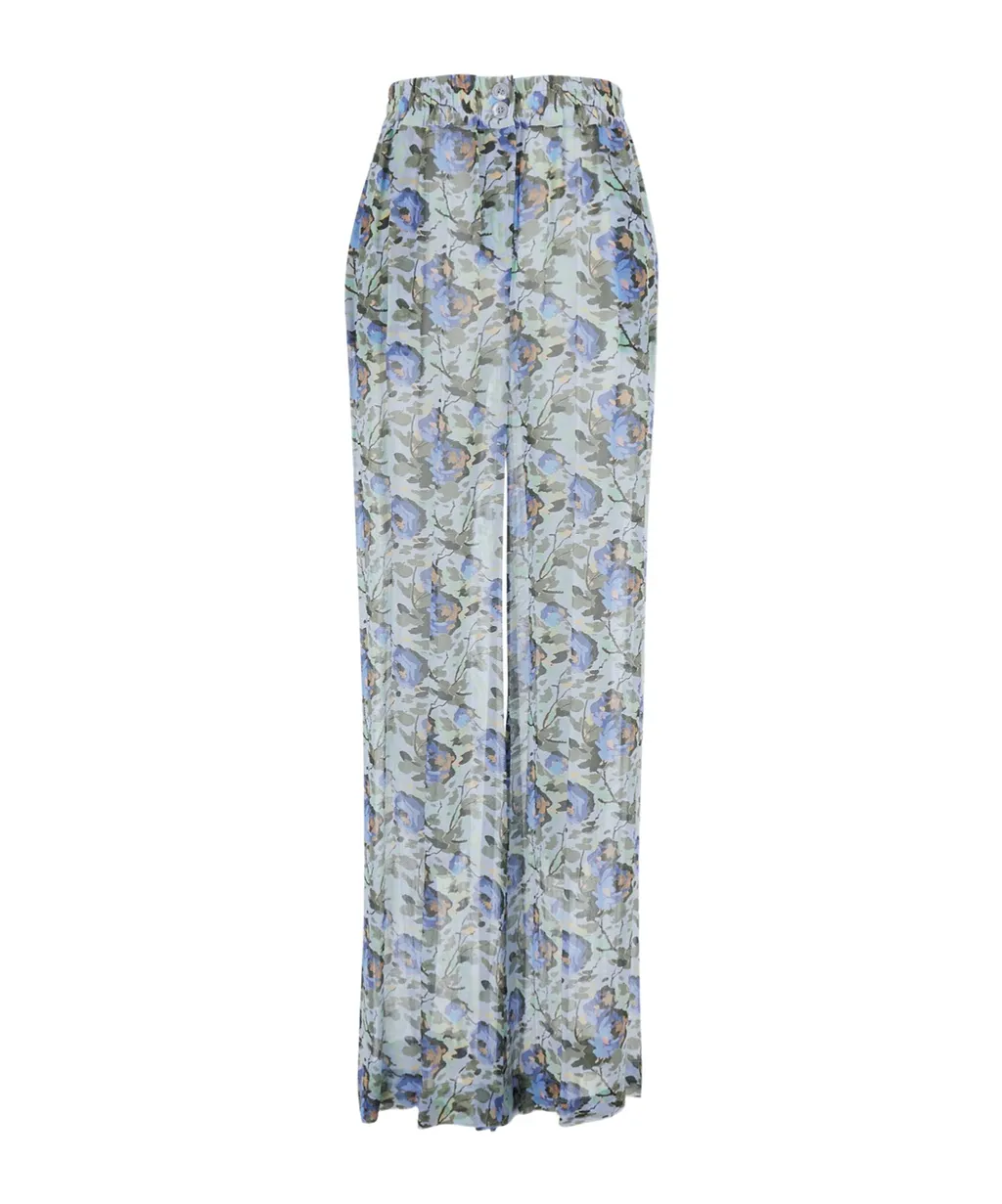 Semi Couture Floral Wide-Leg Pants