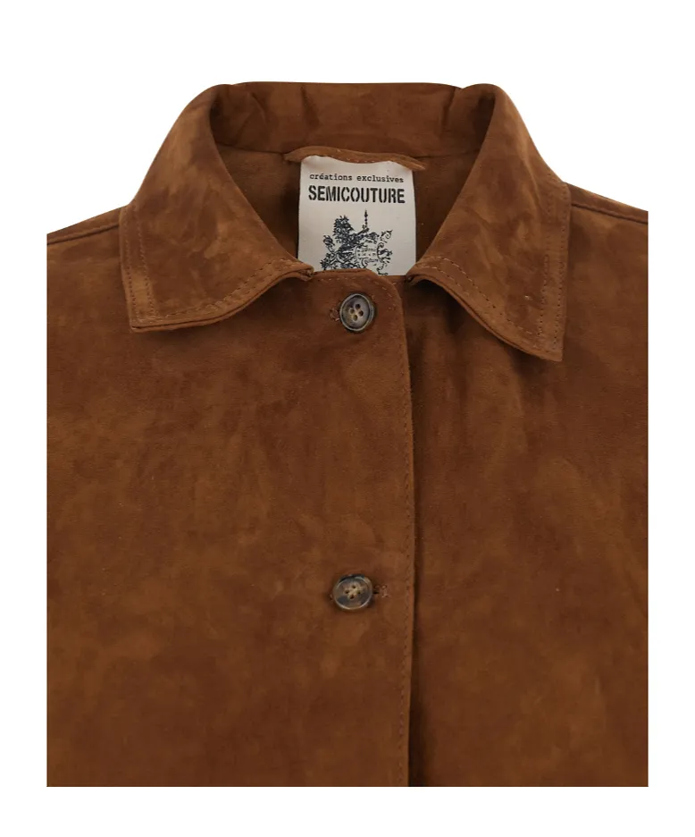 Semicouture Long Sleeved Button-Up Shirt