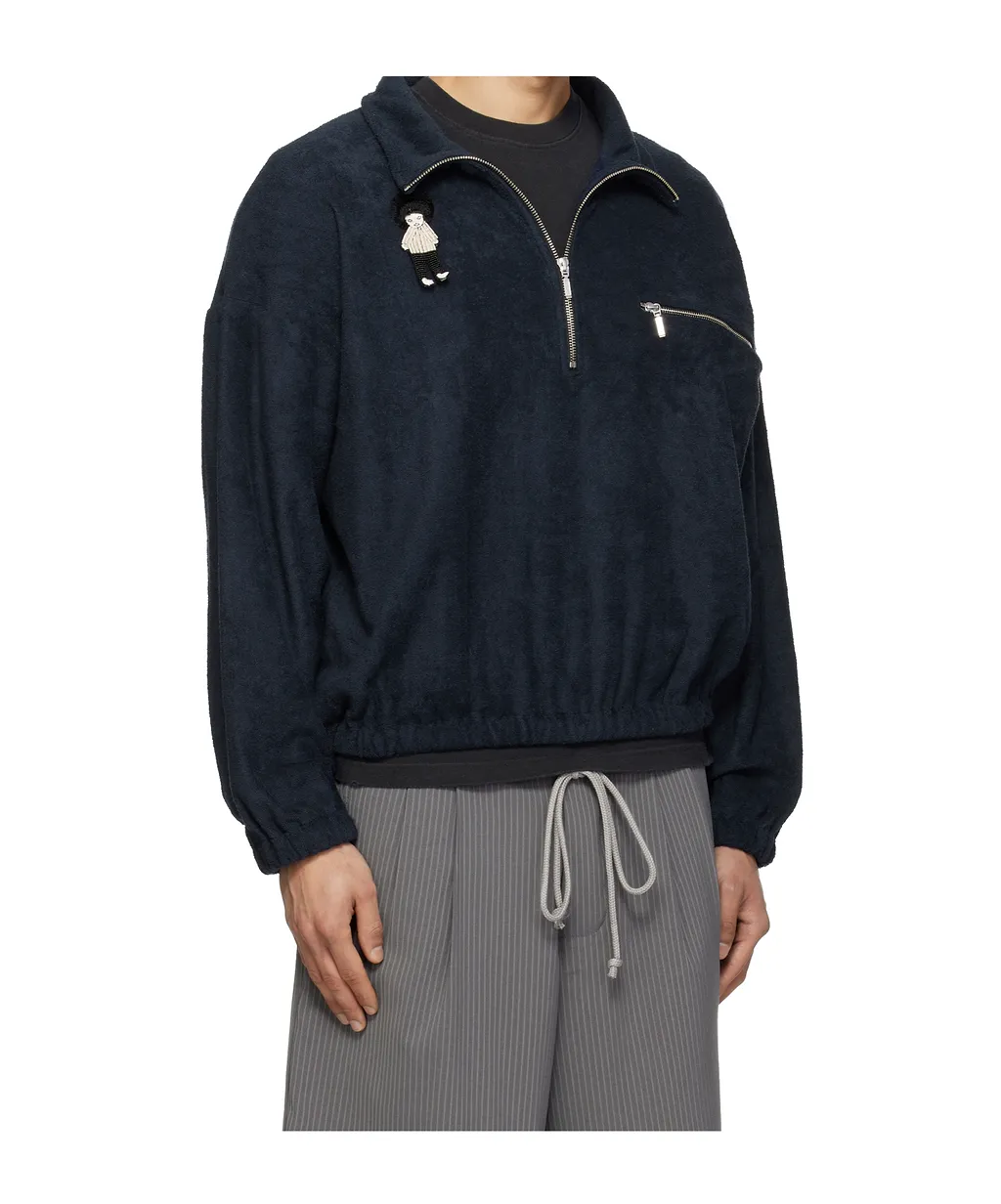 Zip Funnel Sweatshirt