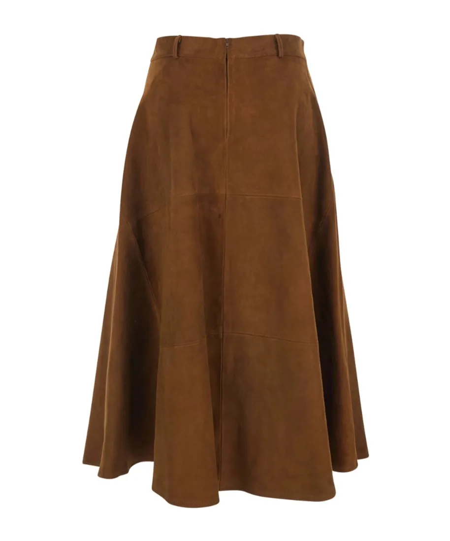Semi Couture Flared Midi Skirt
