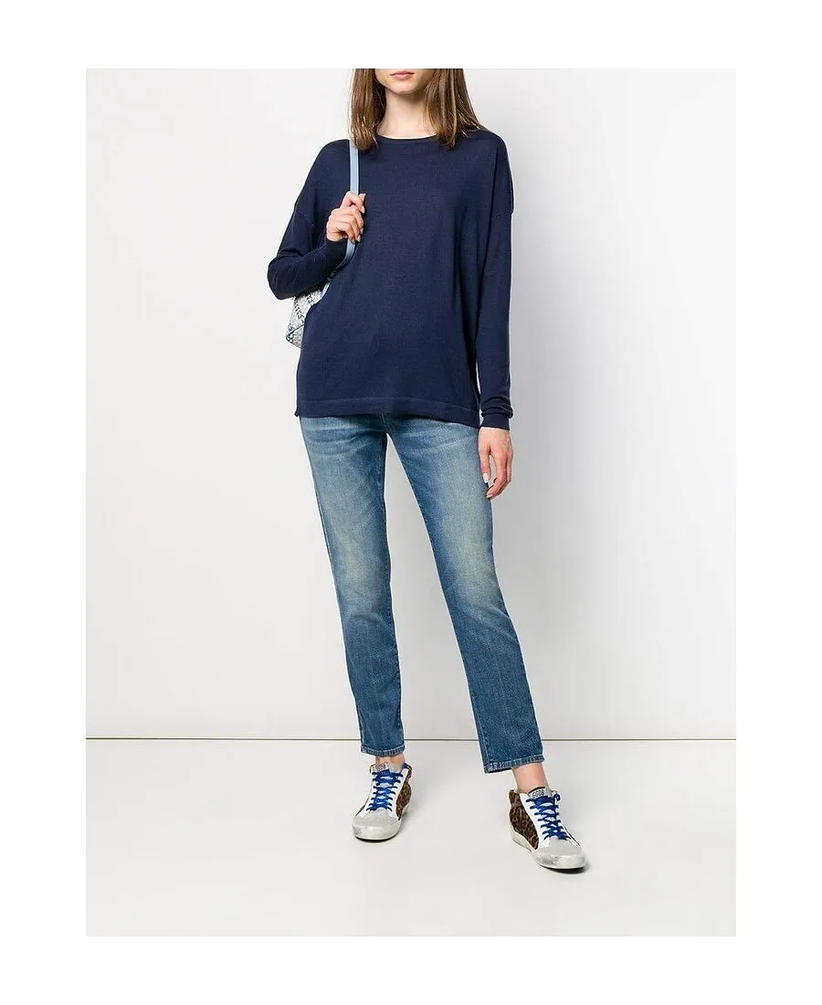 Long-Sleeve Fitted Sweater