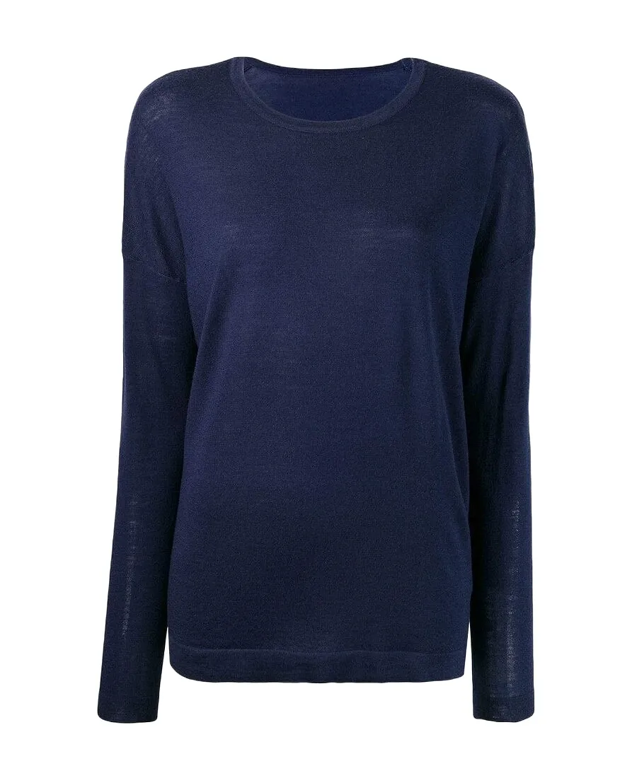 Long-Sleeve Fitted Sweater