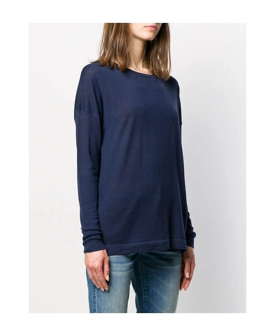 Long-Sleeve Fitted Sweater