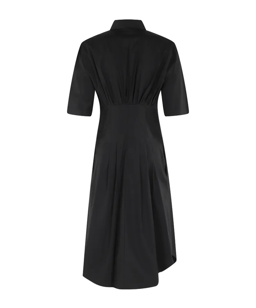 Short-Sleeved Shirt Dress