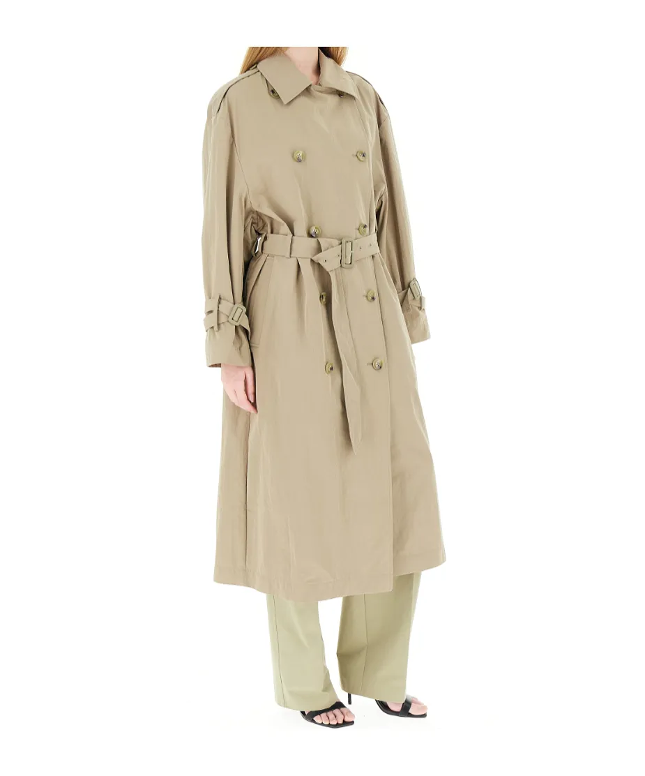 Trench Con Cintura