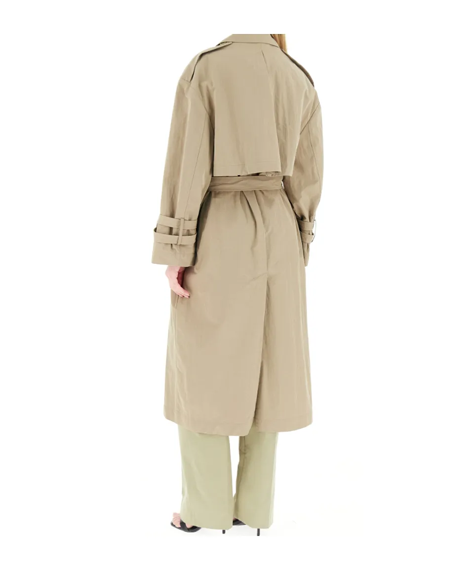 Trench Con Cintura
