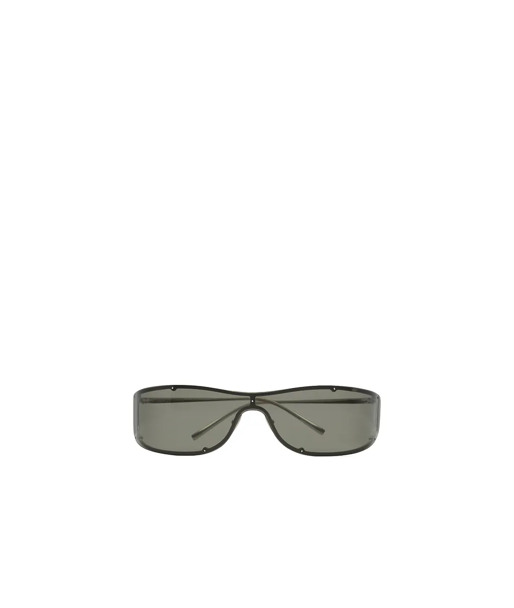 Saint Laurent Eyewear Sl 807 Rimless Shield Sunglasses