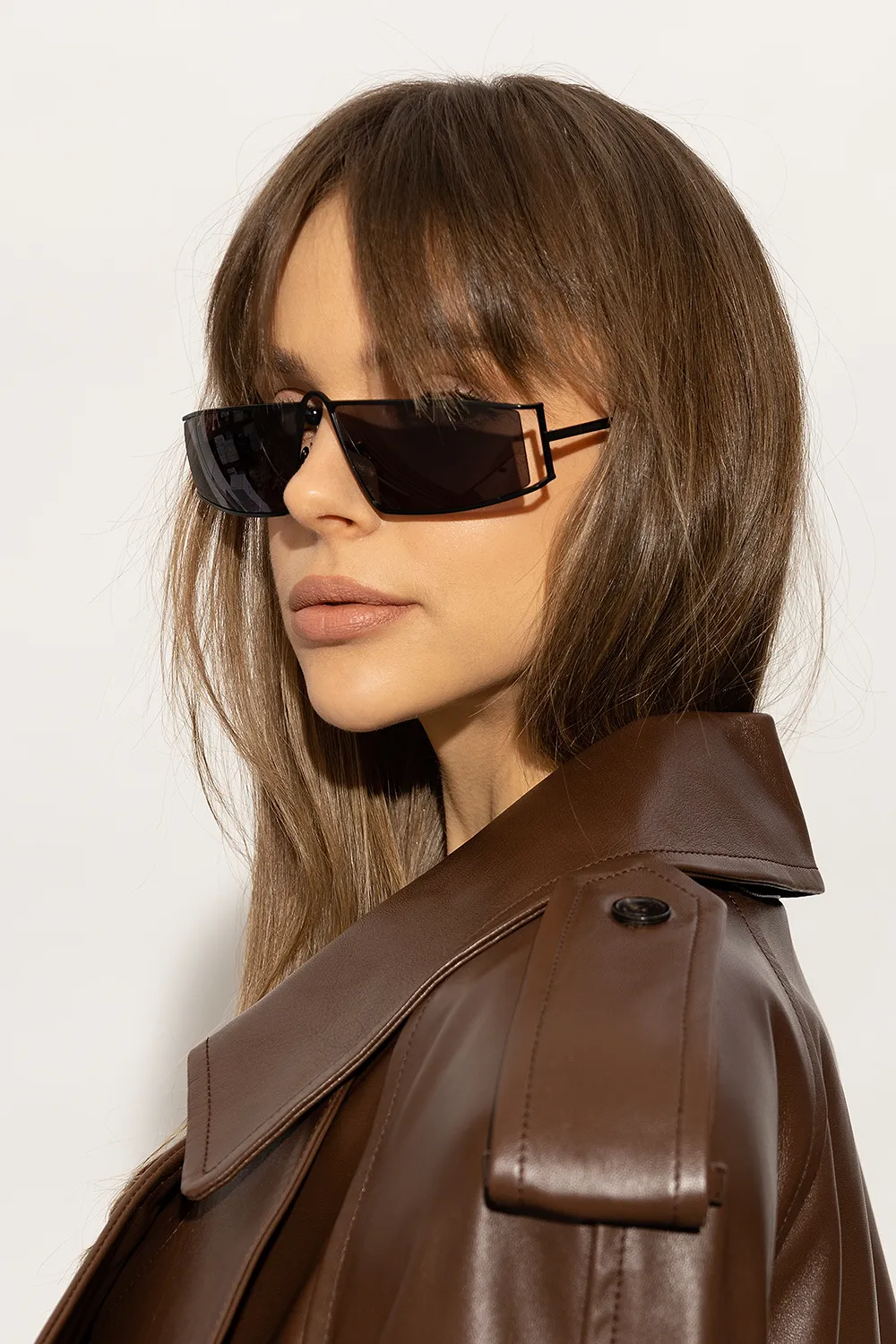 Saint Laurent Eyewear Square Frame Sunglasses