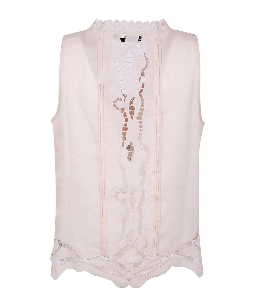 Seventy Embroidered Sleeveless Top