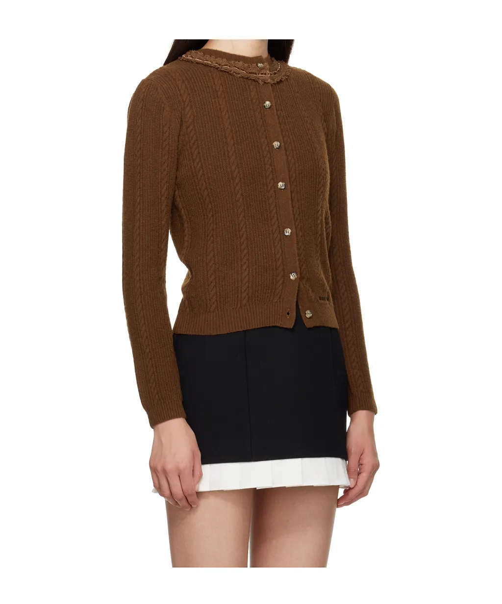 Button Long-Sleeved Sweater