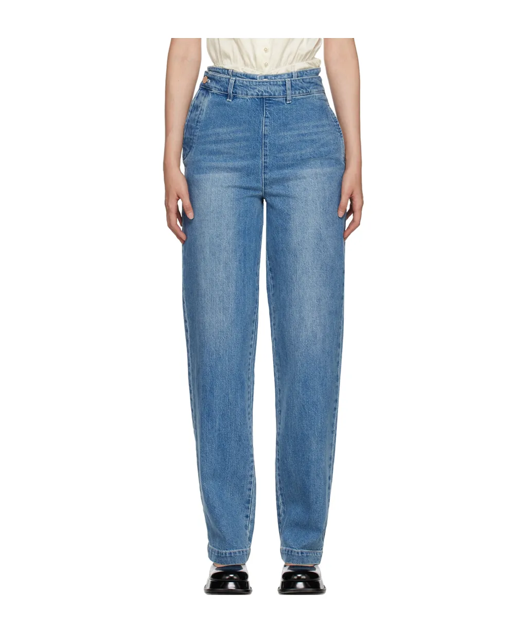 Double-Layer Jeans