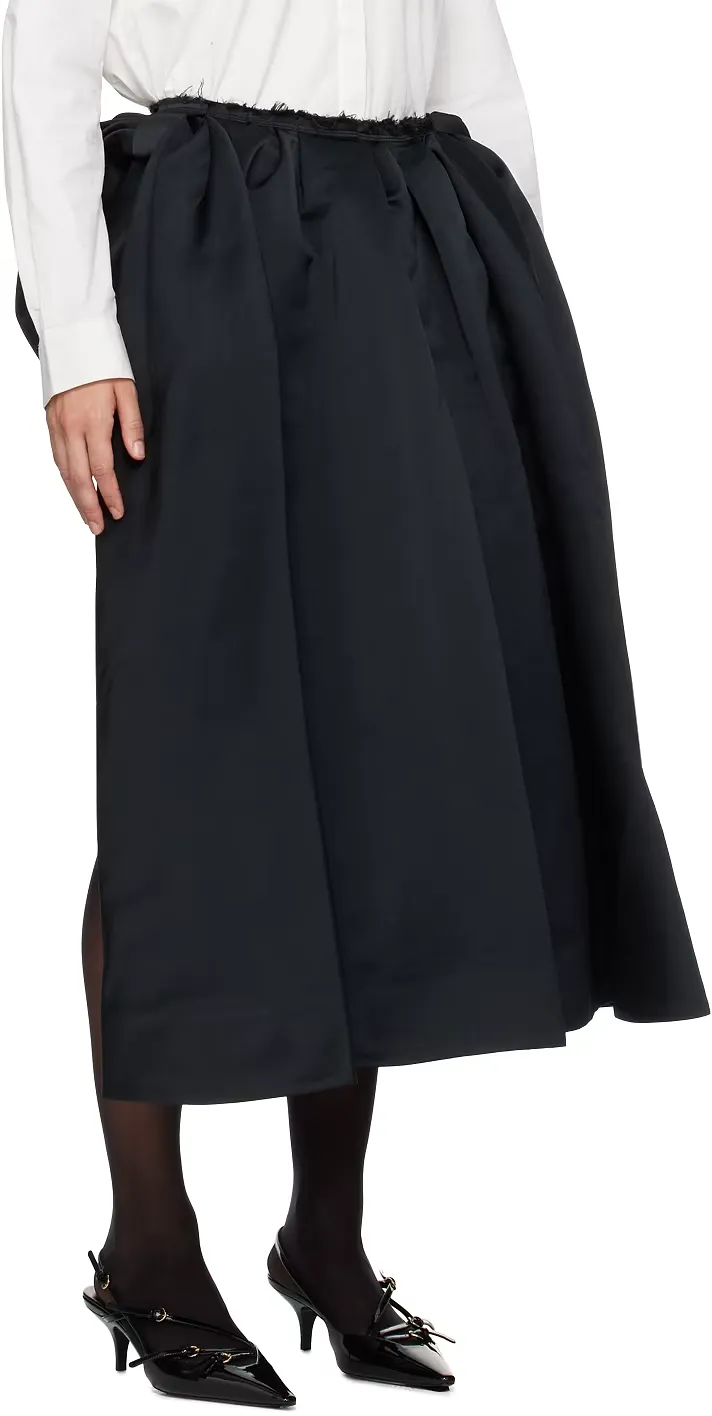 Irregular Midi Skirt