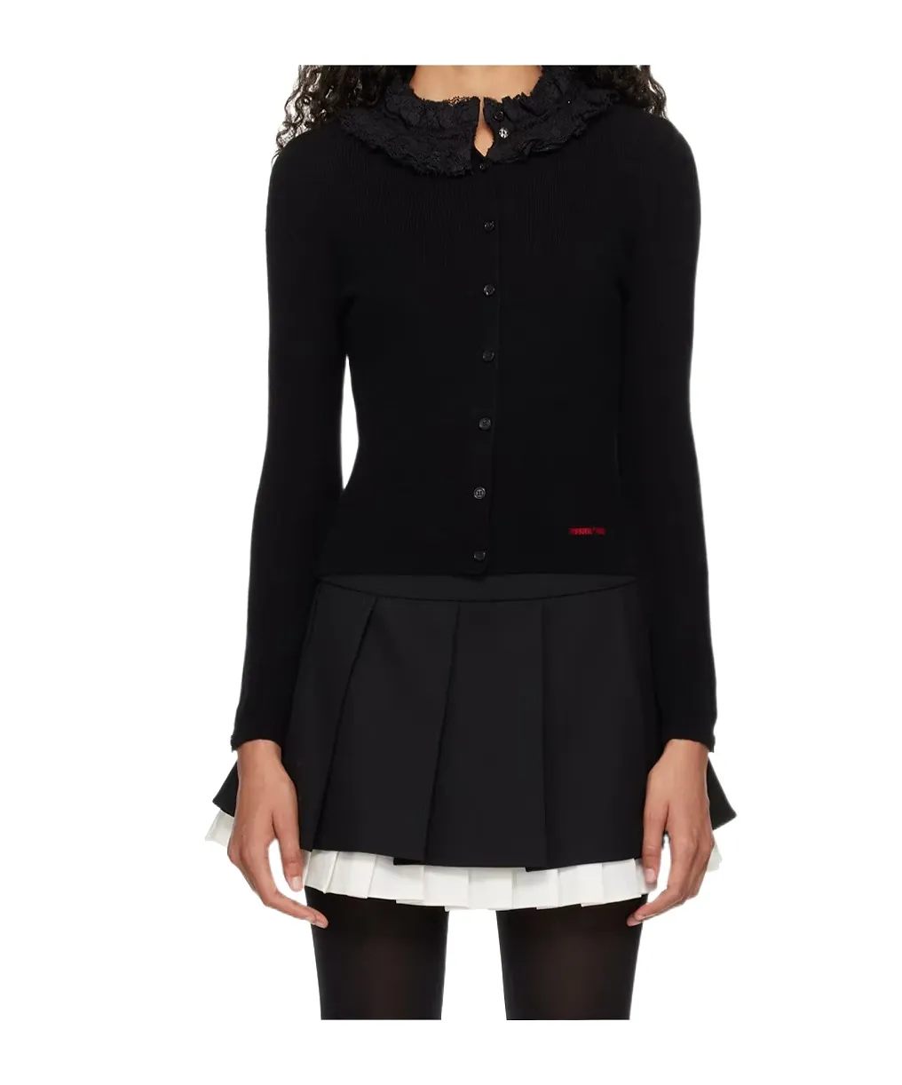 Lace Knitted Cardigan