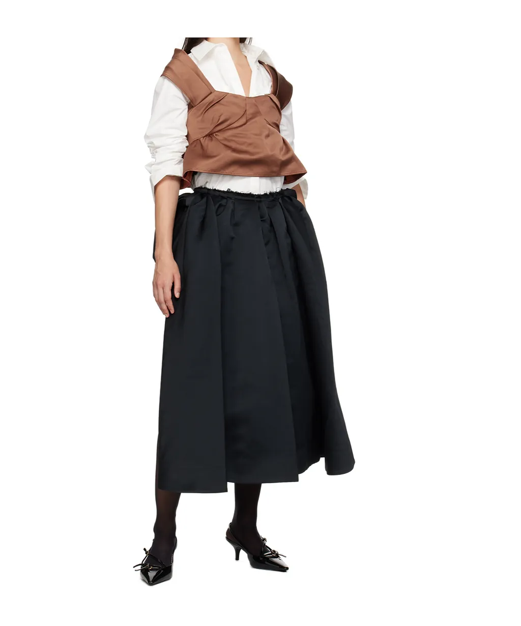 Irregular Midi Skirt