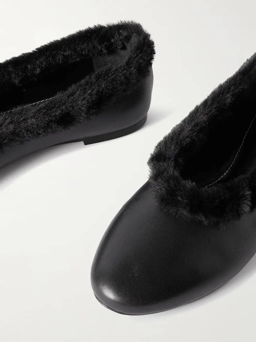 Round-Toe Ballet Flats