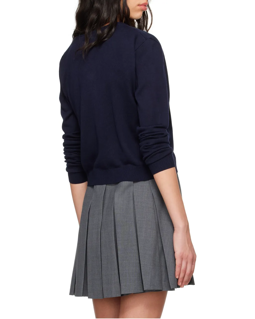 Logo-Embroidered Cardigan