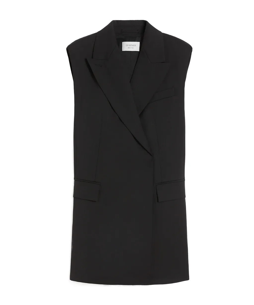 Sportmax Spxalber Sleeveless Blazer