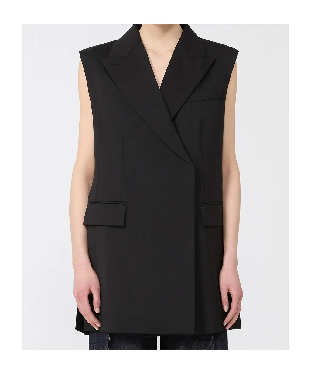 Sportmax Spxalber Sleeveless Blazer