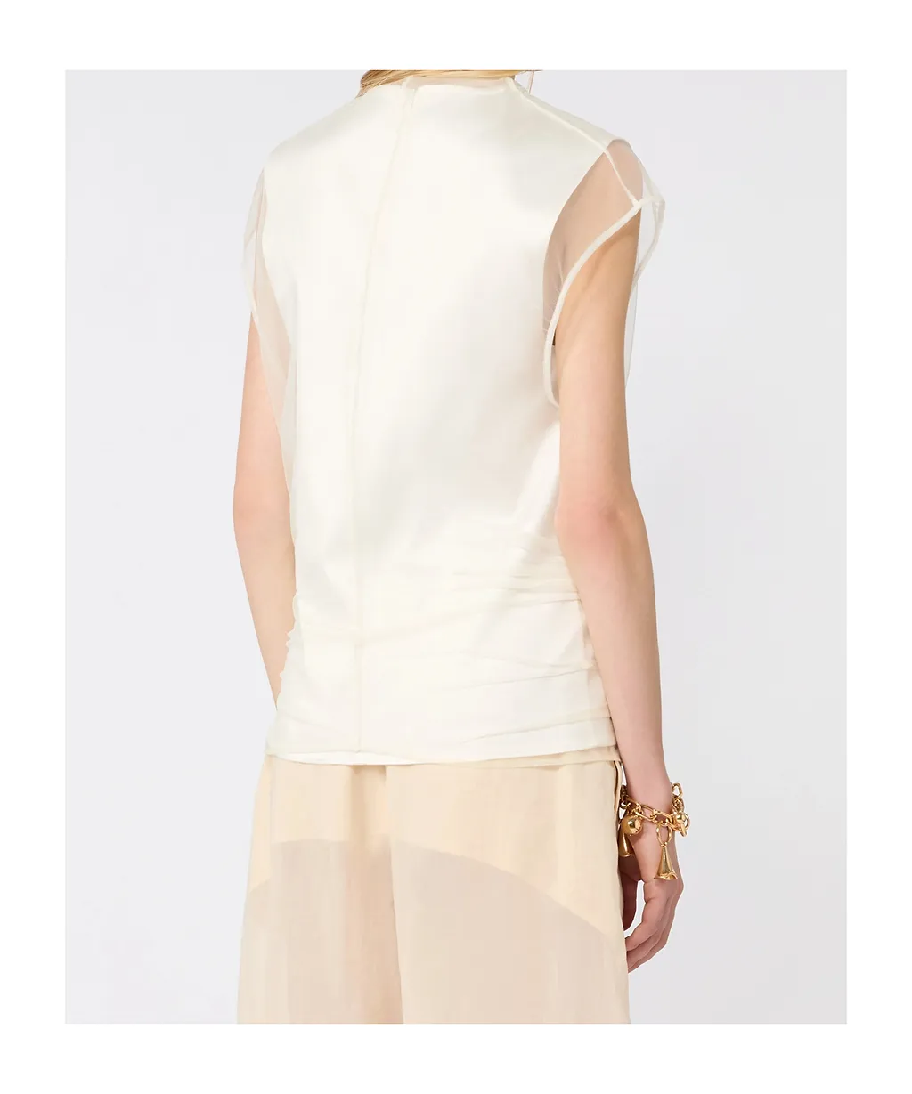Sportmax Genero Printed Sleeveless Top