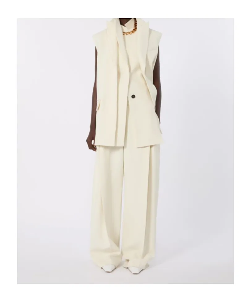 Sportmax Campale Long Vest Blazer