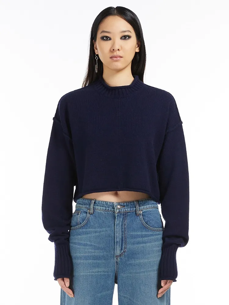 Sportmax Crewneck Long-Sleeved Jumper