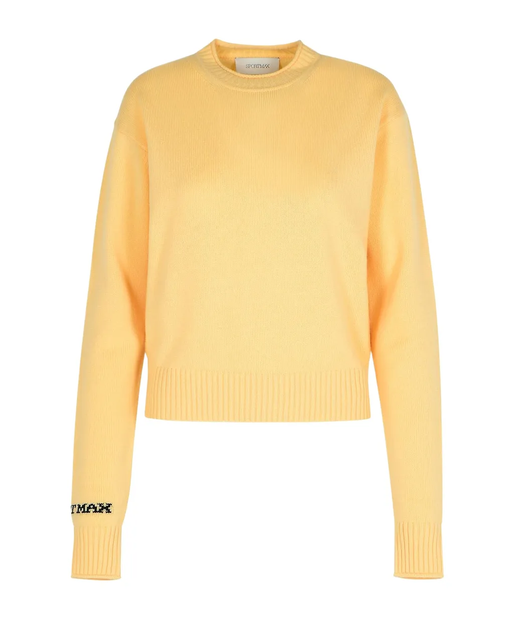 Sportmax Agadir 1234 Crewneck Long-Sleeved Jumper