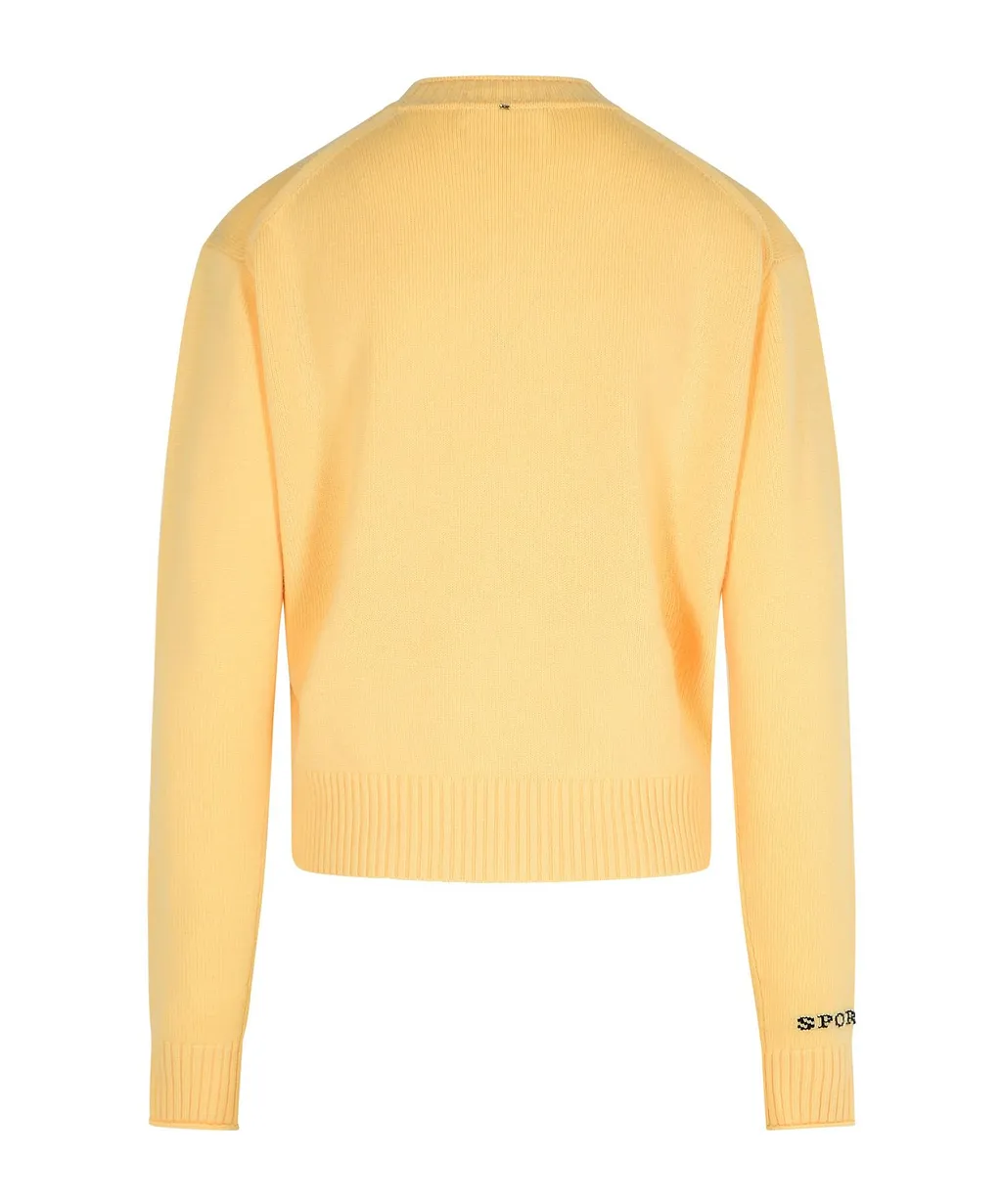 Sportmax Agadir 1234 Crewneck Long-Sleeved Jumper
