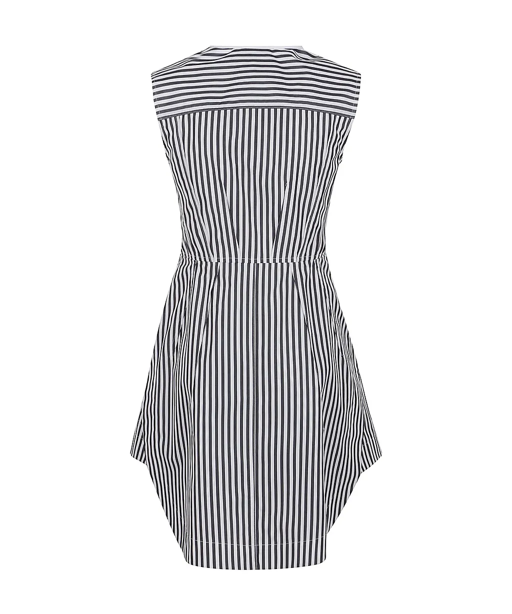 Sportmax Striped Sleeveless Dresses