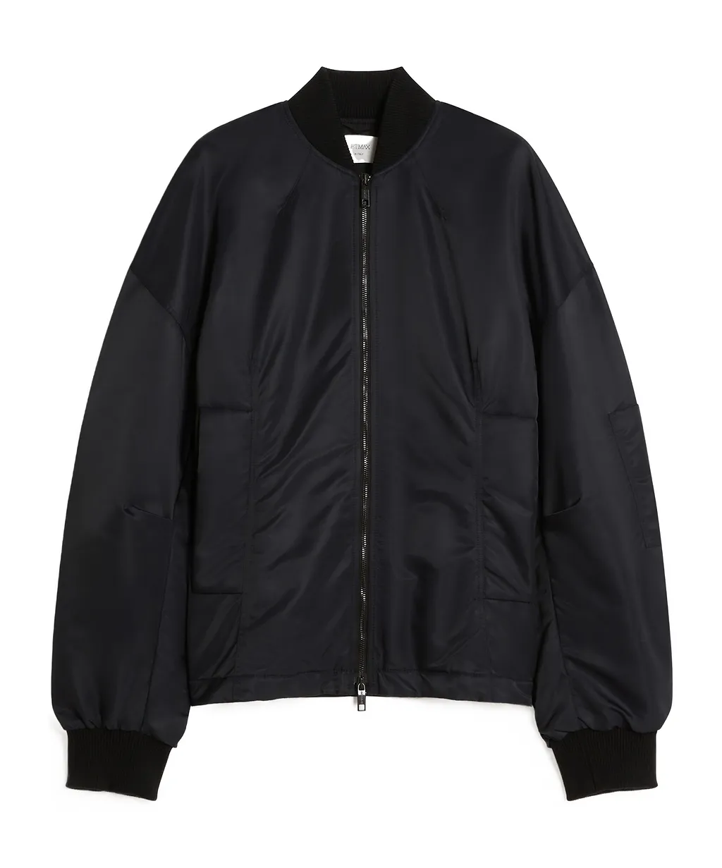 Sportmax Zebu Zip-Up Belted Jacket