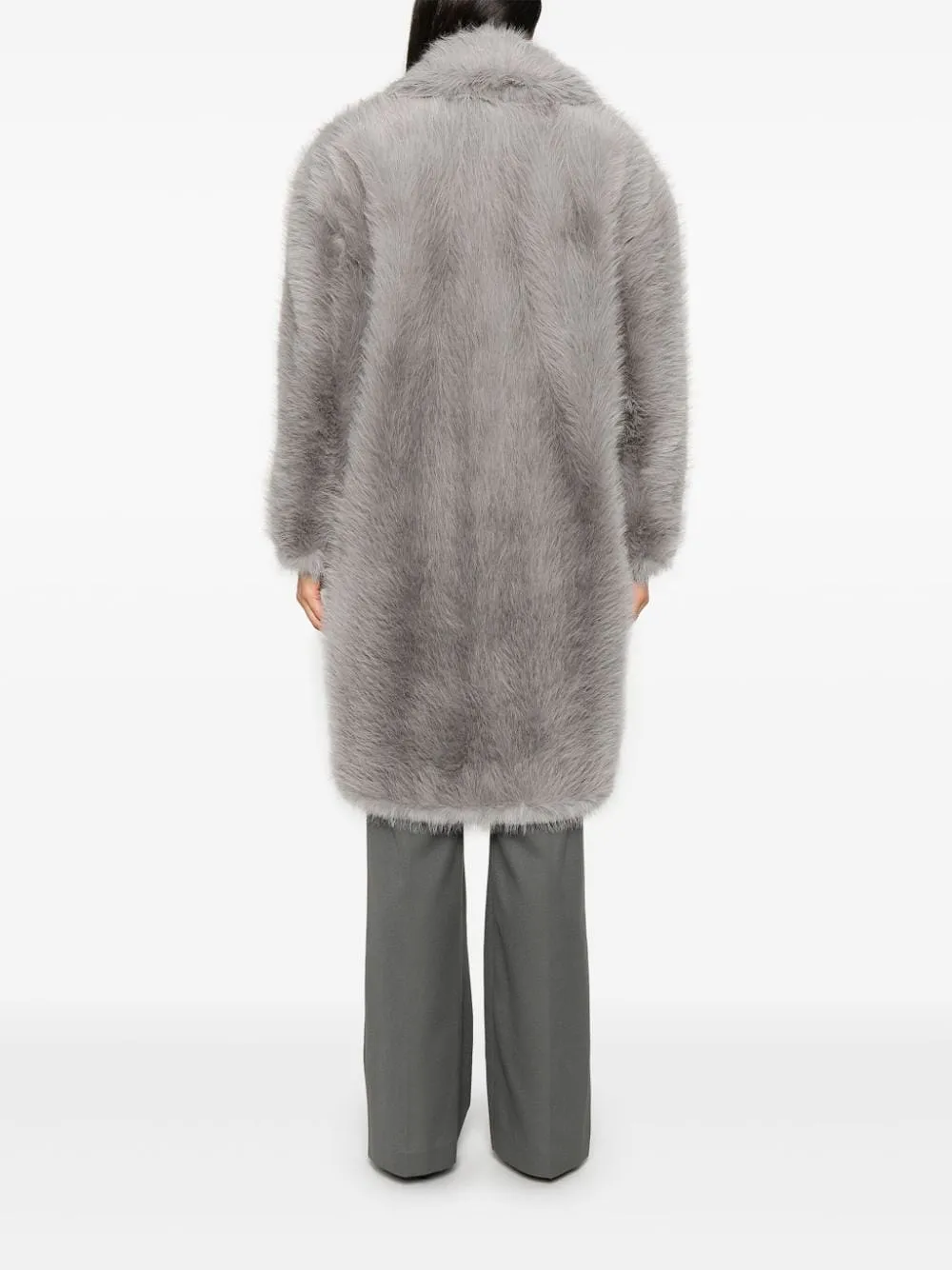 Sportmax V-Neck Long-Sleeved Coat