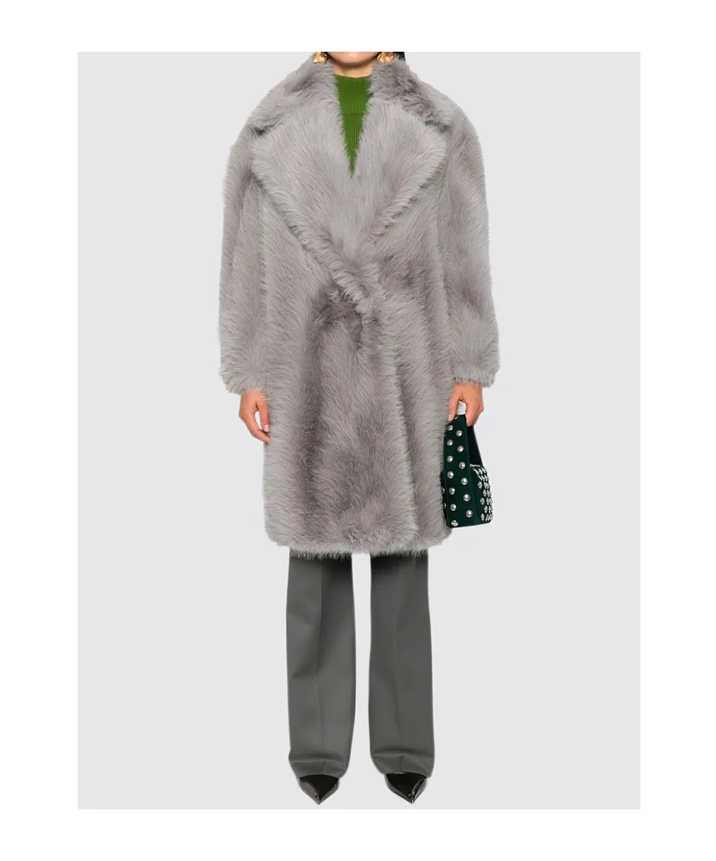 Sportmax V-Neck Long-Sleeved Coat
