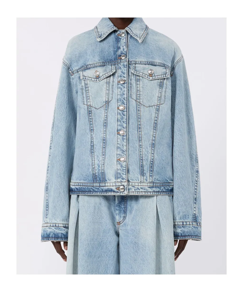 Layered Denim Jacket