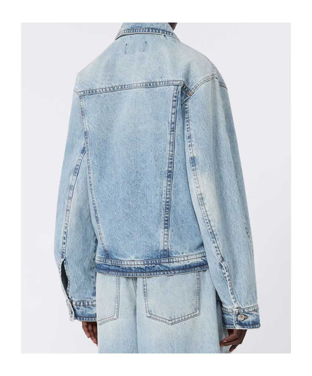 Layered Denim Jacket