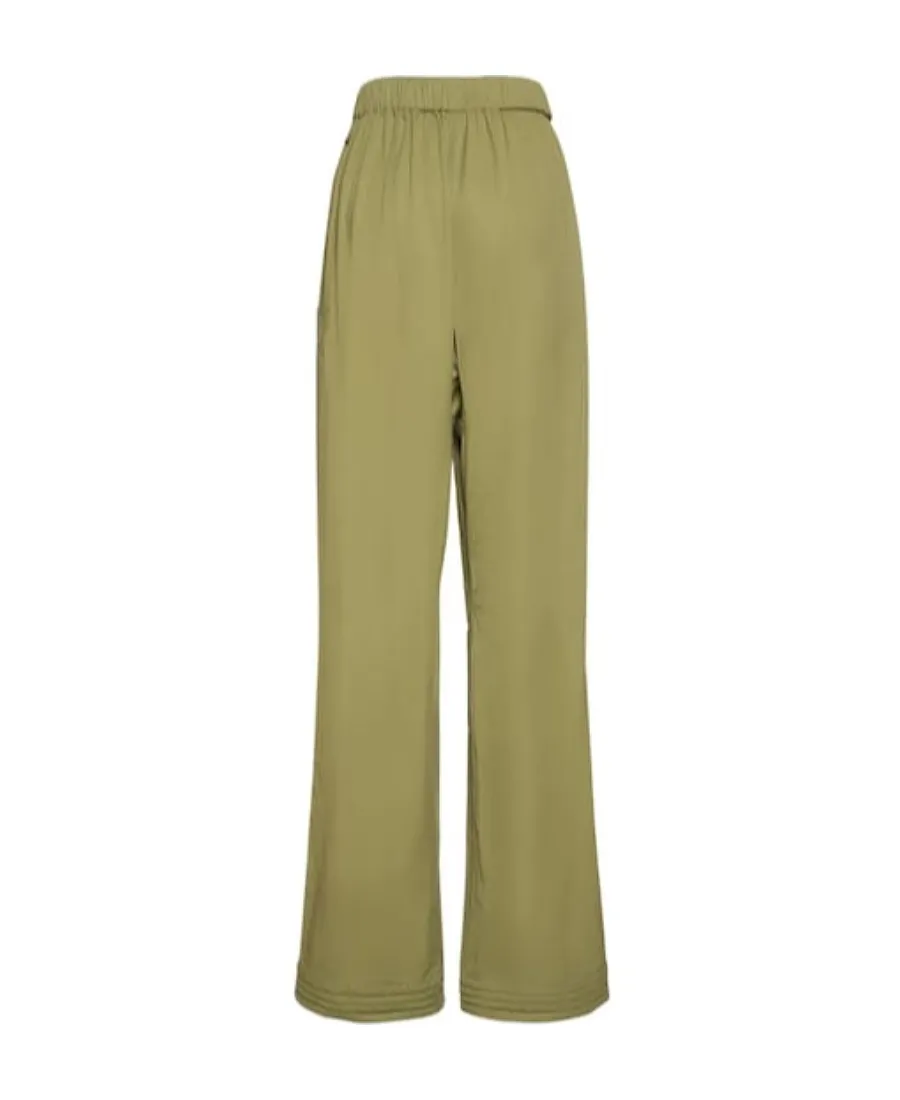 Belted Wide-Leg Pants