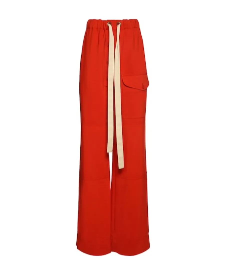 Blended High-Waist Pants