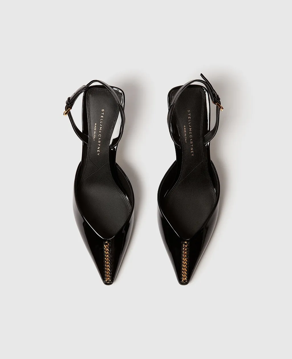 Buckled Heeled Pumps