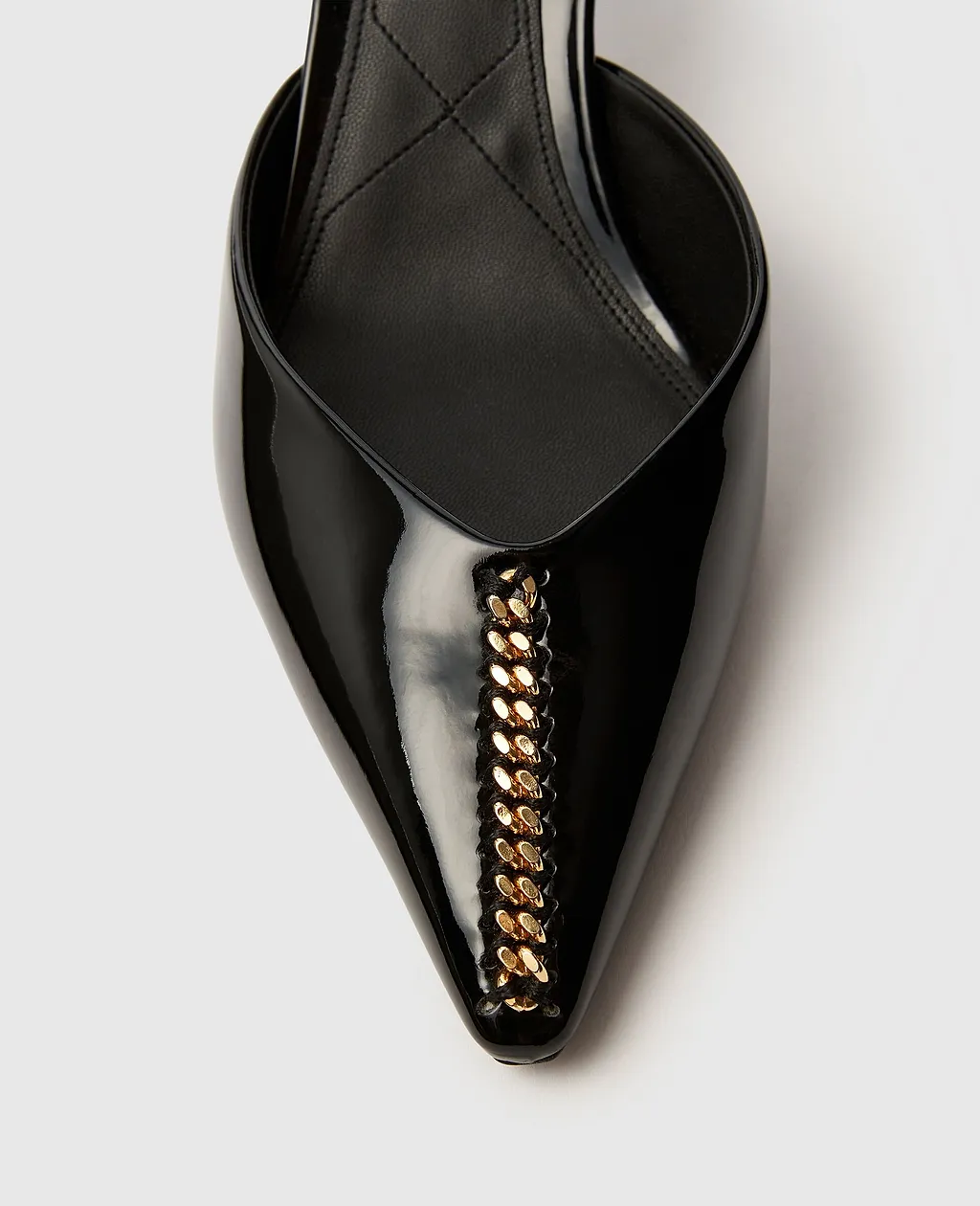 Buckled Heeled Pumps