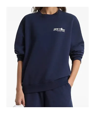 Crew Neck Long-Sleeved Sweatshirt