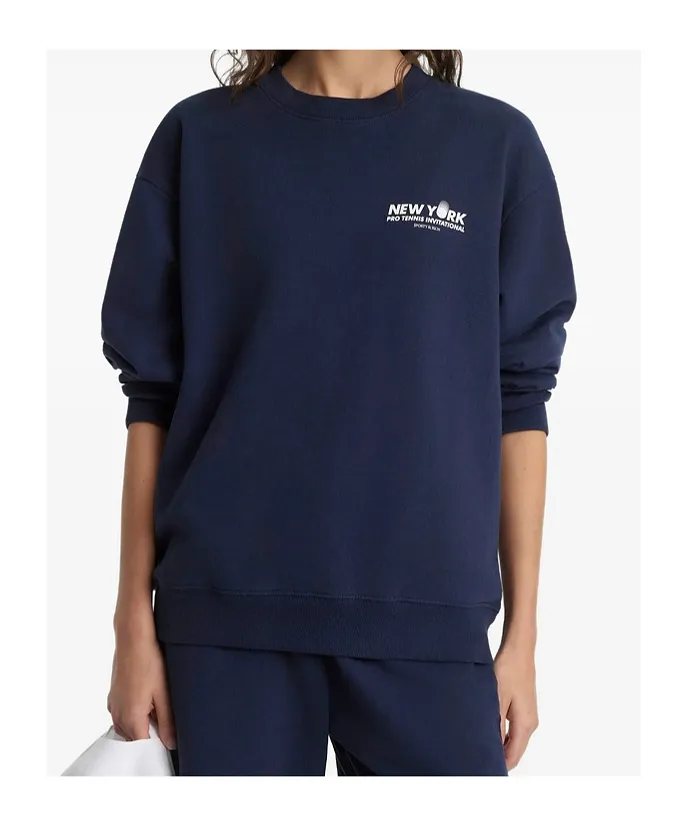 Crew Neck Long-Sleeved Sweatshirt