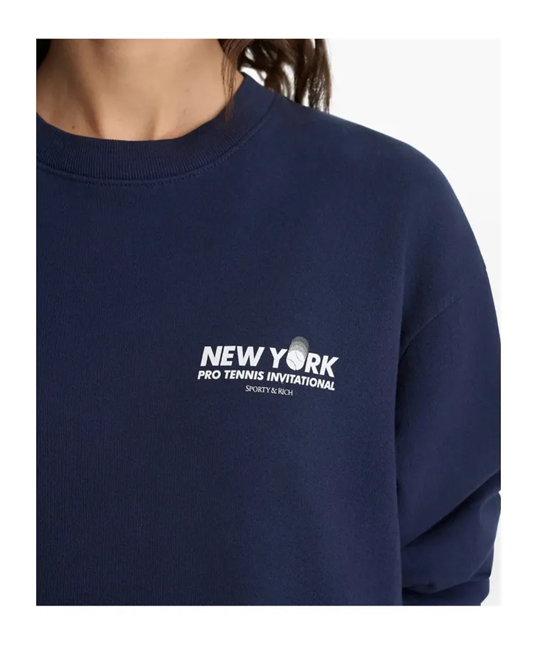 Crew Neck Long-Sleeved Sweatshirt