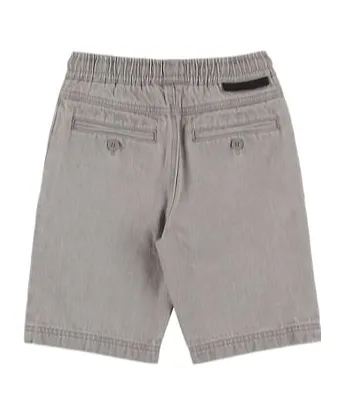 Drawstring Denim Shorts
