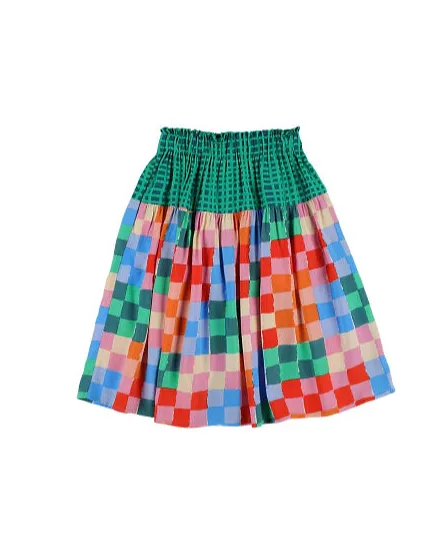 Elastic Waist Skirt