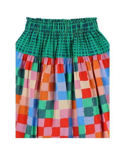 Elastic Waist Skirt