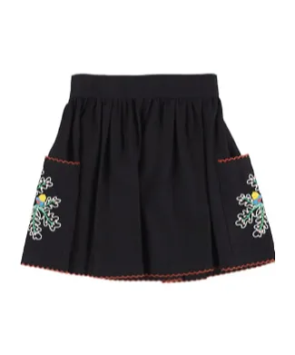 Elastic Waist Skirt