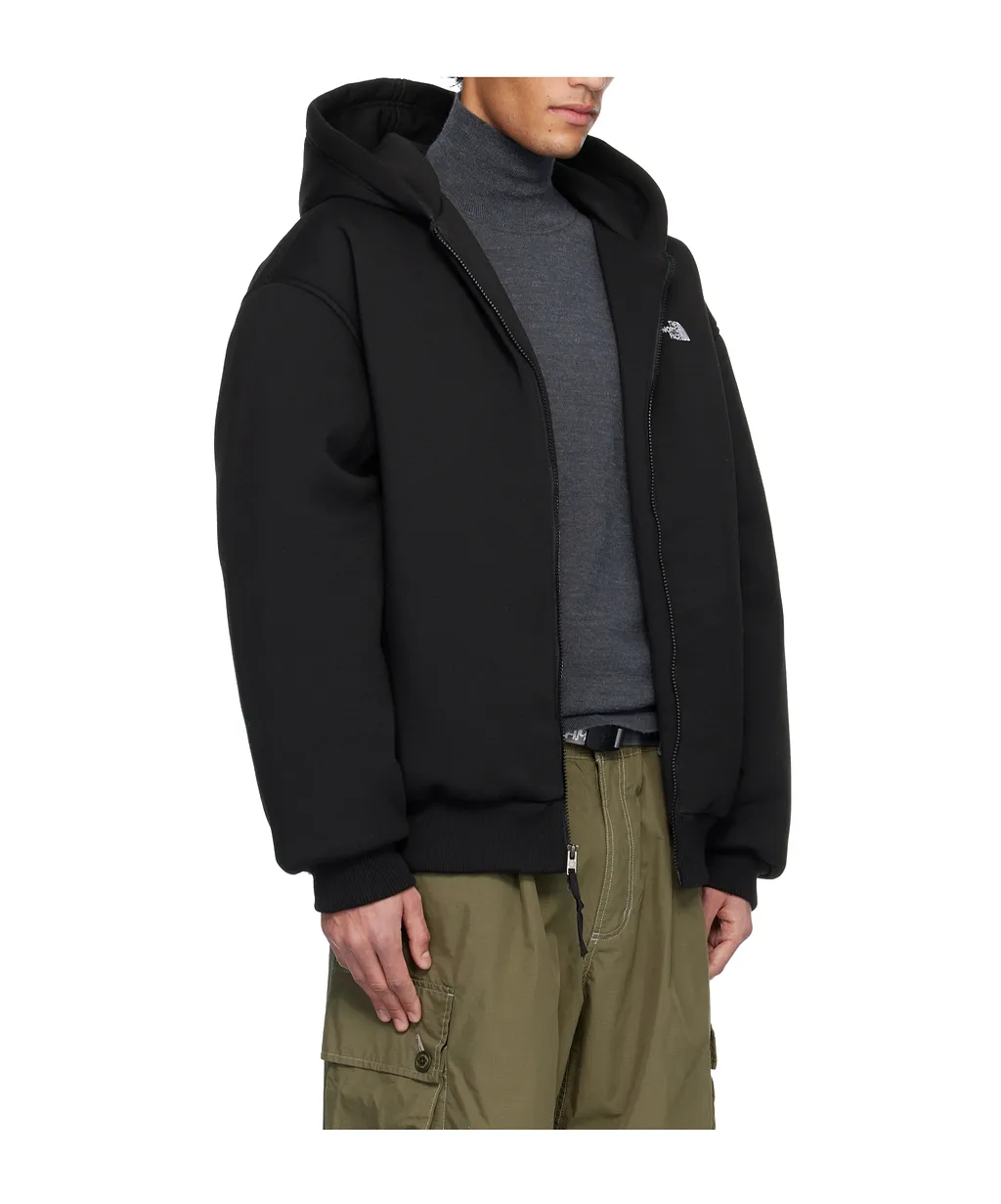 Hooded Casual Jacket Leather Pack