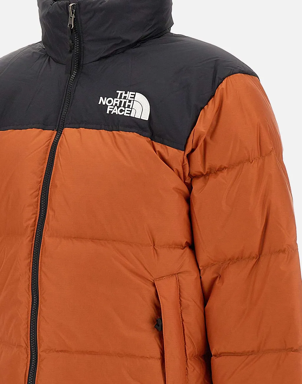 1996 Retro Nuptse Jacket Earthen Copper / Tnf Black