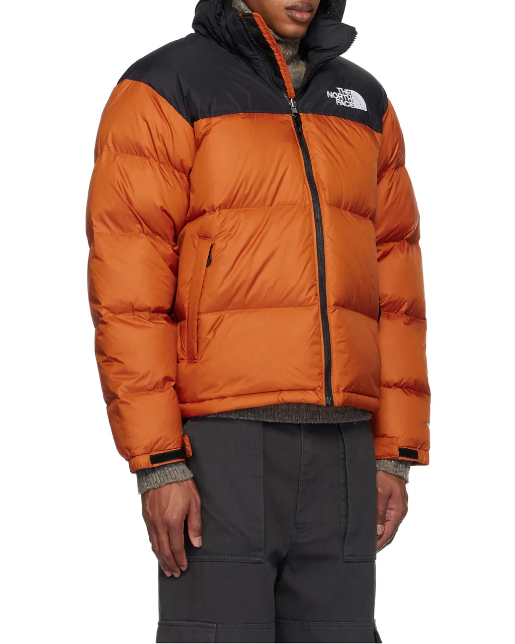 1996 Retro Nuptse Jacket Earthen Copper / Tnf Black