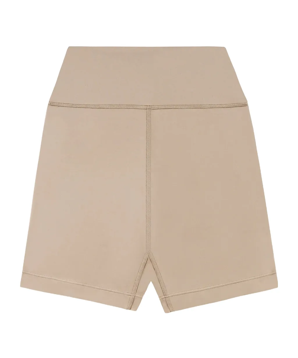 Sporty & Rich High-Waisted Logo Detailed Shorts