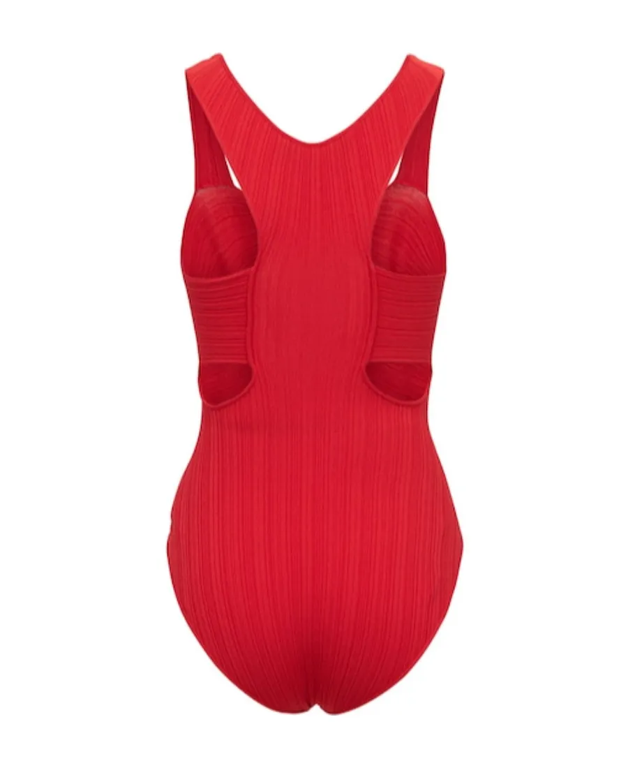 Hollowed-Out Bodysuit